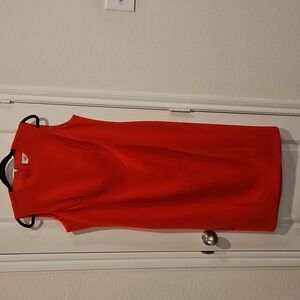 Worth Red Sleeveless Dress